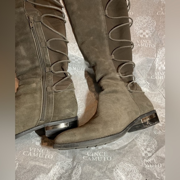 Vince Camuto Parle Suede over the knee boots - Picture 2 of 8